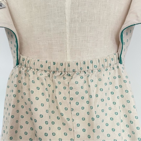 Urban Outfitters Cope Printed Linen mini dress size 8 preowned - Picture 5 of 9